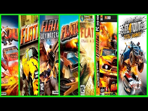 Видео: History/Evolution Of FlatOut (2004-2017) [История FlatOut]