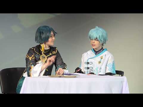 Видео: Косплей дефиле-Genshin Impact-Yelan, Shenhe, Xingqui, Chongyun-Alex Blade, Sino Tyan, Rini, Ruci