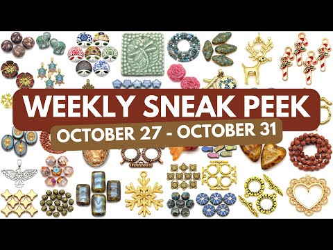 Видео: НОВЫЕ аксессуары, подвески и многое другое с 27 по 31 октября! Распродажа бусин! ПРЕКРАСНЫЙ МАГАЗИН