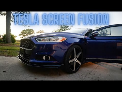 Видео: Установил огромный 13,6-дюймовый экран Tesla в Ford Fusion 2013 года! | Распаковка