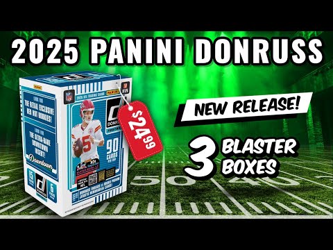 Видео: АВТО ТЯГА! 🚨 НОВЫЙ ВЫПУСК🚨 2025 PANINI DONRUSS BLASTERS