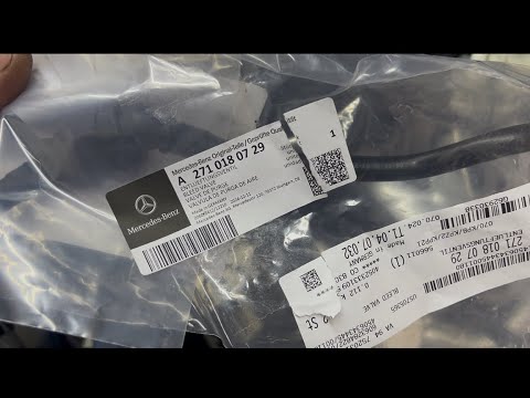 Видео: Mercedes benz w204 w212 M271 замена клапан КВКГ без снятия впускного коллектора Bleeder Valve Vent