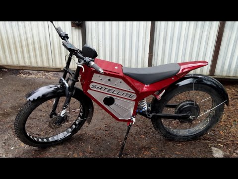 Видео: Электробайк на мотор колесе (часть 2)