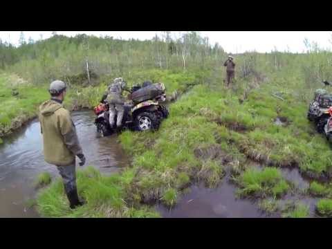 Видео: Маритуй 2013. Путешествие на квадроциклах 15-16 июня 2013г.