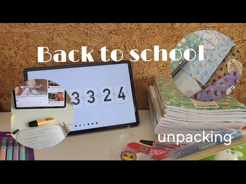 Видео: Back to school 2024 | Распаковка канцелярии к учёбе