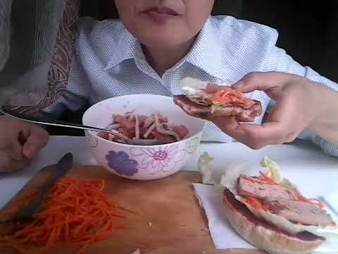 Видео: МУКБАНГ лагман и бутеры