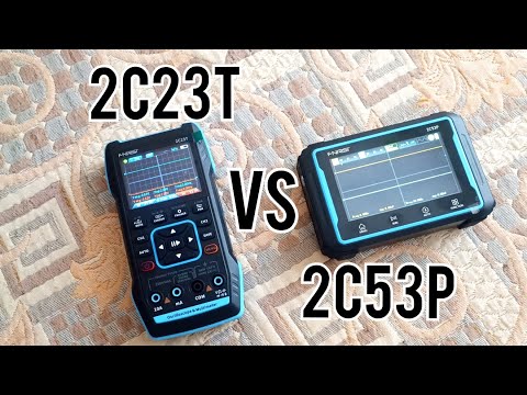 Видео: Fnirsi 2C23T vs 2C53P. Тест осциллографов для автодиагноста.