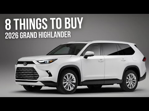 Видео: 8 причин купить Toyota Grand Highlander 2026 года | Лучший внедорожник с 3 рядами сидений