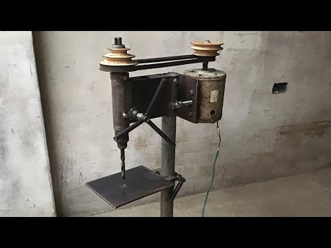 Видео: СДЕЛАНО ИЗ ЛОМА И МЕТАЛЛОЛОМА // САМОДЕЛЬНАЯ НАСТОЛЬНАЯ ДРЕЛЬ 🛠💪🏻