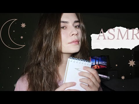 Видео: LUNA asmr | Нарисую тебя, неразборчивый шёпот 🖌️