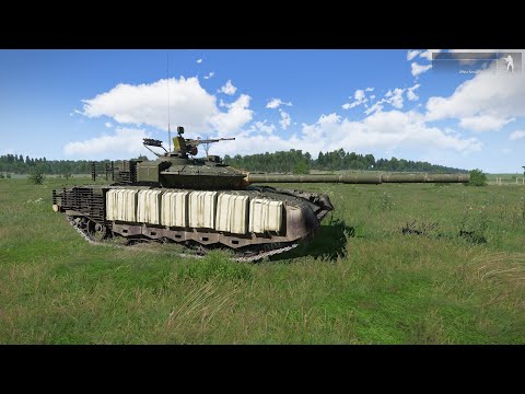 Видео: Arma 3 - T-80BVM - танковый полигон