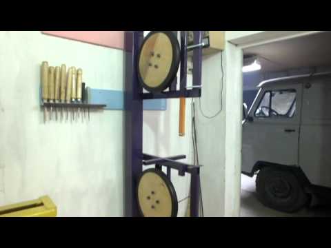 Видео: Самодельный ленточнопильный станок часть 1