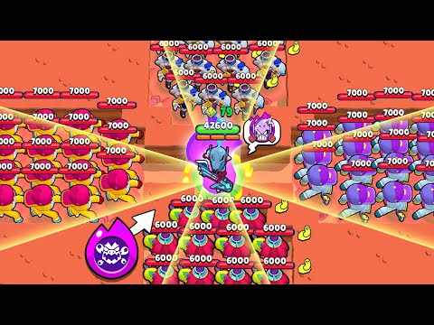 Видео: БЕЗУМНЫЙ ДРАКО ГИПЕРЧАРЖ против 999 НОВЫХ БРАВЛЕРОВ ДЖУДЖУ И ШЕЙДА! Смешные моменты Brawl Stars 2...