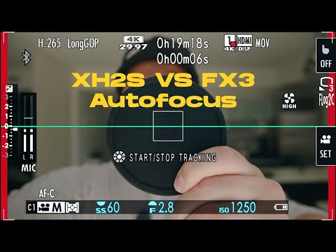 Видео: Автофокусировка Fujifilm XH2S исправлена? против Sony FX3 — тест слежения в реальных условиях!