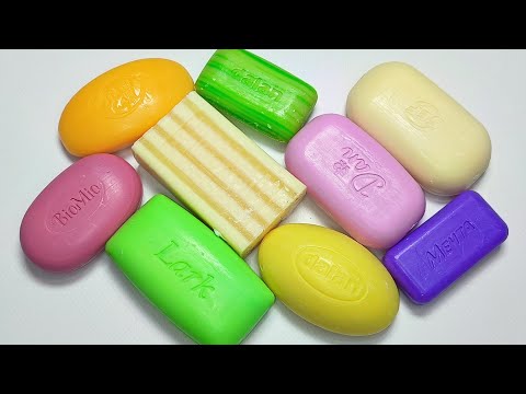 Видео: Cutting dry soap 🧼 Satisfying ASMR video 💤 Soap carving 🔪 Асмр мыло. Video for sleep