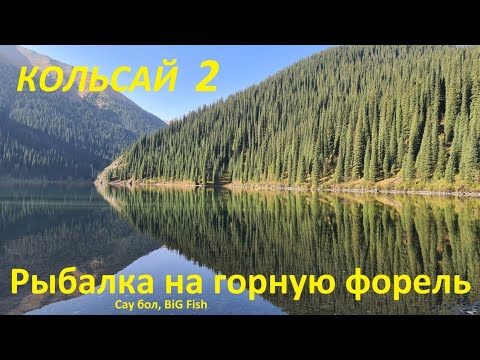 Видео: Кольсай 2. Рыбалка на горную форель. Kolsay lakes, fishing. Сау бол, BiG Fish.