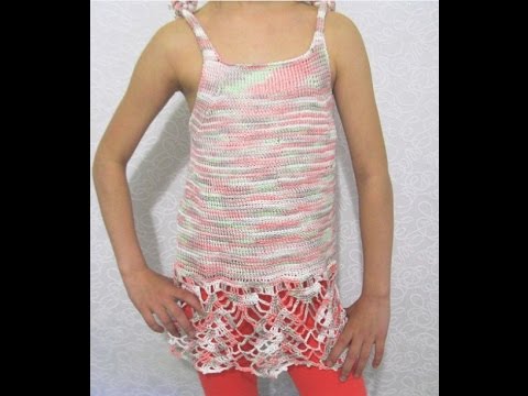 Видео: Топик тунисским вязанием с широкой каймой Вязание с LusiTen #ЛюдмилаТен #lusi_ten