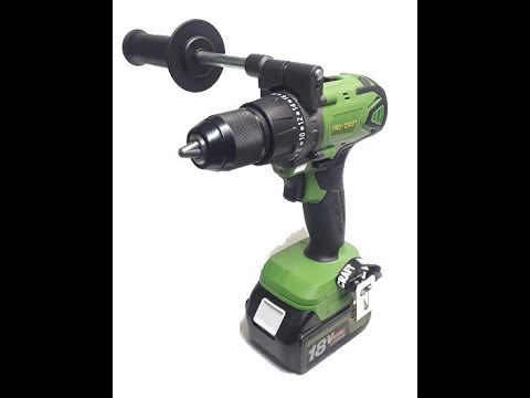 Видео: Шуруповёрт аккумуляторный Procraft industrial PA18 BL