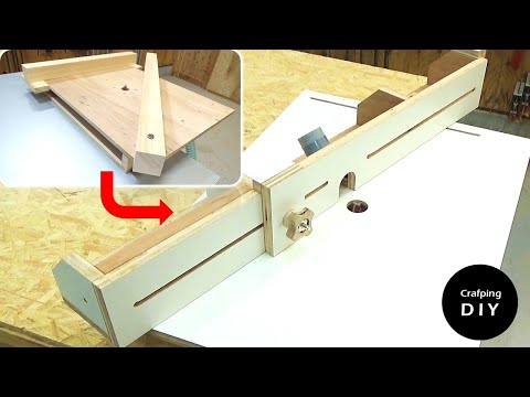 Видео: [DIY] 5 советов по улучшению вашего стола для обрезки || Деревообработка