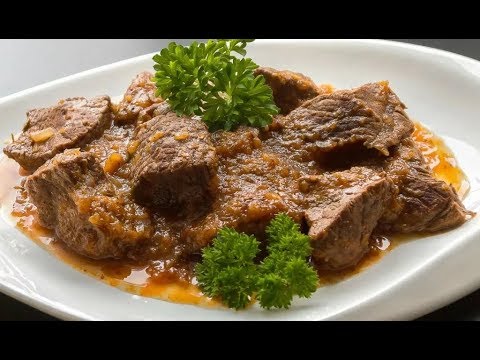 Видео: Говядина тушенная. Вкуснее не бывает. Как приготовить мясо.