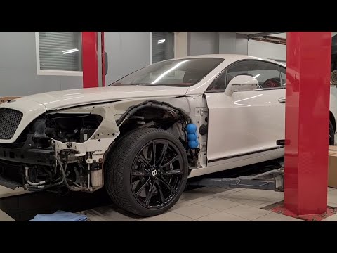 Видео: Бентли: проект Supersport часть1.