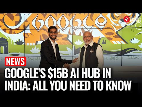Видео: Google делает ставку на Индию на 15 миллиардов долларов: Сундар Пичаи и Моди объявляют о создании...
