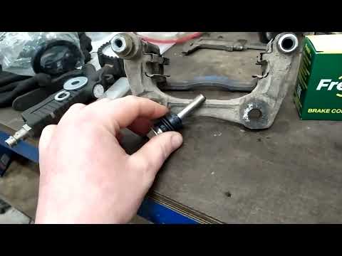 Видео: стук супортов Веста, различие скоб старого и нового образца