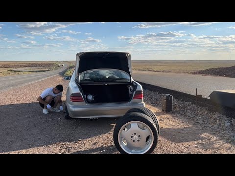 Видео: 2000КМ АСТАНА-АЛМАТЫ, АЛМАТЫ-ШЫМКЕНТ W210 Трассада қалай?