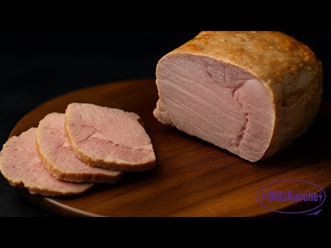 Видео: Такая нежная и сочная! Домашняя варёная ветчина — лучше покупной!
