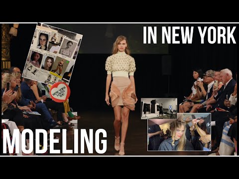 Видео: 12 | Модельные будни в Нью-Йорке #4 | первая работа, показы, фиттинги, кастинги