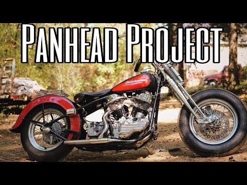 Видео: Проект Harley FLE Panhead 1956 года: мотоцикл Рича