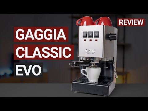 Видео: Обзор эспрессо-машины Gaggia Classic EVO