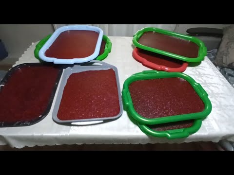 Видео: КЛУБНИКИ МНОГО🍓🍓🍓🍓🍓🍓 СДЕЛАЛИ ПАСТИЛУ😊😋