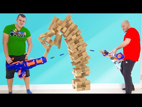 Видео: Лысая Борода ОТОМСТИЛ Старому. Nerf  Brothers