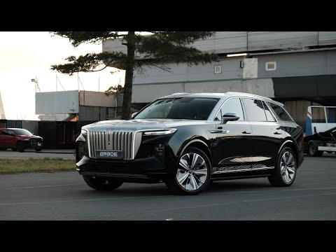 Видео: Hongqi HS 9. Автомобиль «Хунцы». Похож на Rolls Royce.