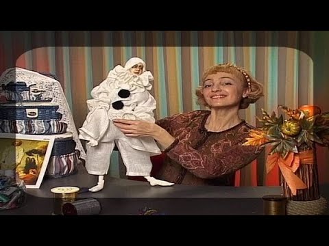 Видео: Создаём авторскую куклу из пластичной массы на основе паппер-клея. Часть 3. Мастер класс