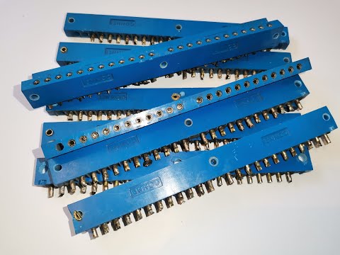 Видео: Золото с импортных не приёмных разъёмов.