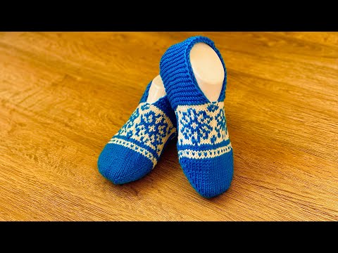 Видео: Легкий и красивый жаккард со СХЕМОЙ (МК)