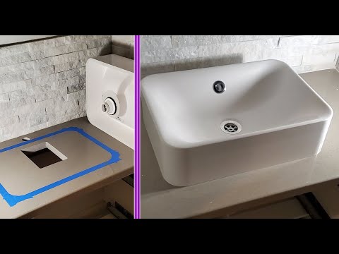 Видео: IKEA sink installation. Установка IKEA раковины