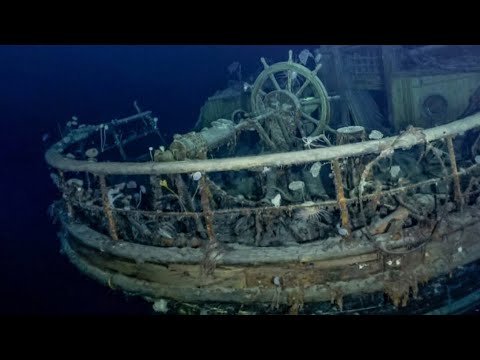 Видео: В затонувшем корабле американцы нашли древние артефакты и перуанское золото