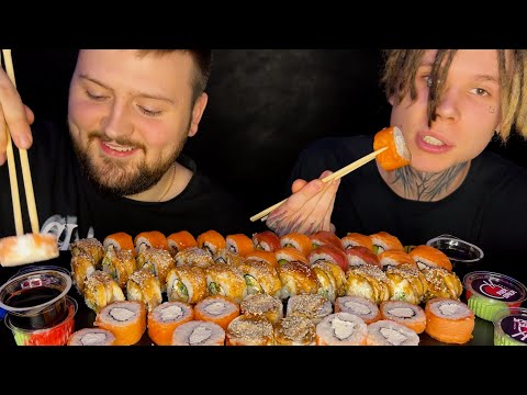 Видео: Мукбанг Роллы 🍣 Долгожданный Разговорный Мукбанг