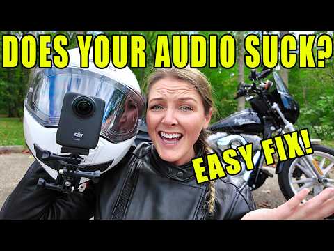 Видео: Как снимать езду на мотоцикле как профессионал. Простой способ!