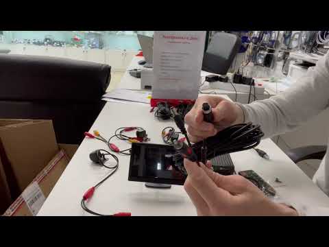 Видео: Комплект видеонаблюдения для автошкол на 4 камеры/комплект камер на учебный автомобиль