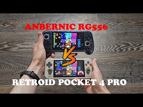 Видео: Anbernic RG556 vs Retroid Pocket 4 Pro - Обзор и сравнение отличных ретро-консолей