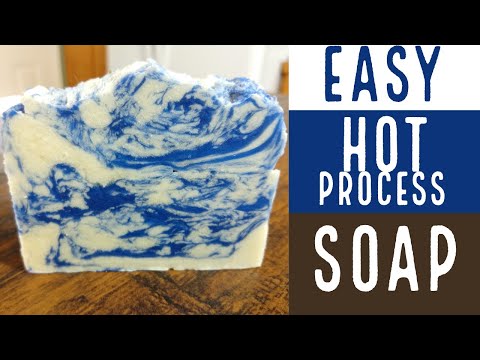 Видео: Как легко сделать мыло горячим способом