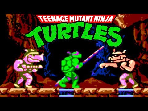 Видео: Teenage Mutant Ninja Turtles (Черепашки Ниндзя) прохождение (NES, Famicom, Dendy)