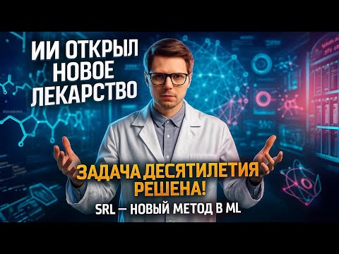 Видео: Метод SRL, ИИ нашел новое лекарство и разгадал тайну десятилетия