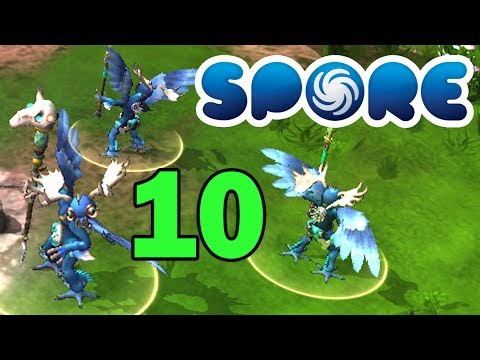 Видео: ч.10 Прохождение игры SPORE™ Anthology - Хитрый противник