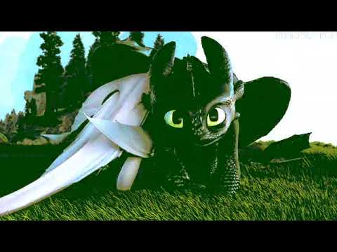 Видео: Беззубик и Дневная фурия клип ♪ I WANNA BE YOUR SLAVE ♪