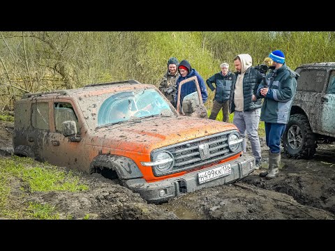 Видео: ЧТО МОЖЕТ TANK 300 на БЕЗДОРОЖЬЕ против TOYOTA PRADO и MERCEDES ML  / OFF-ROAD